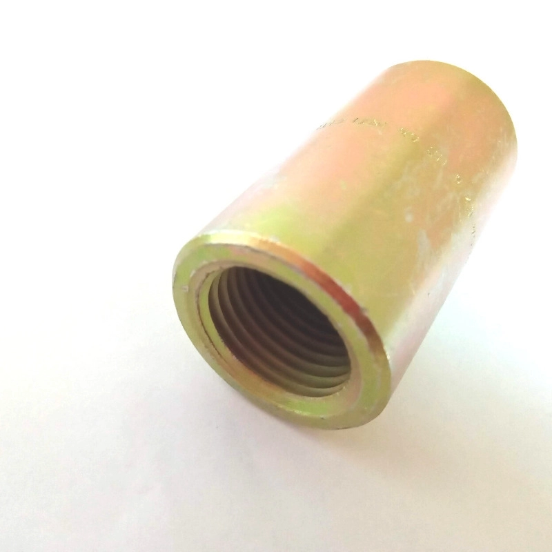 Cupla lisa hembra-hembra de acero 3/4 NPT